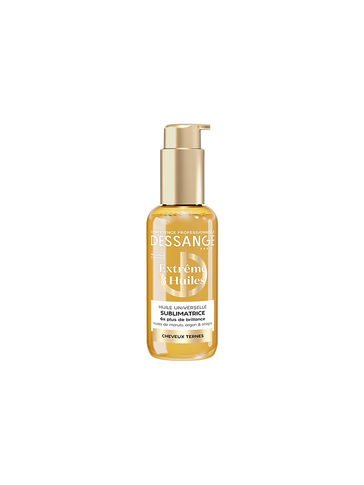 Dessange Extrême 3 Huiles Huile Sublimatrice Universelle Cheveux Ternes 110 ml